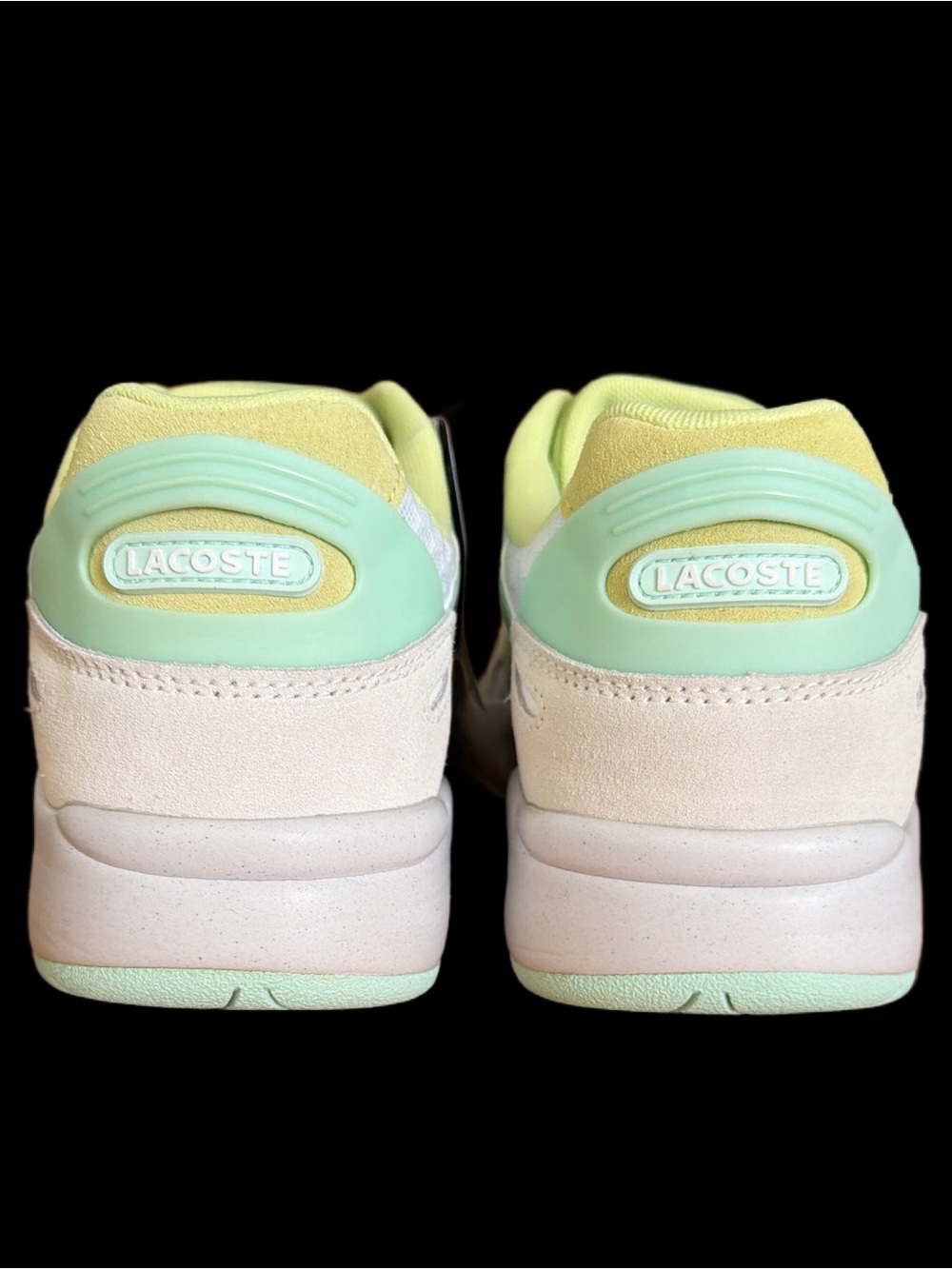 Lacoste STORM 96  Pastel Green & White Sport Sneaker Men’s size 10.5 NWT - Picture 10 of 16